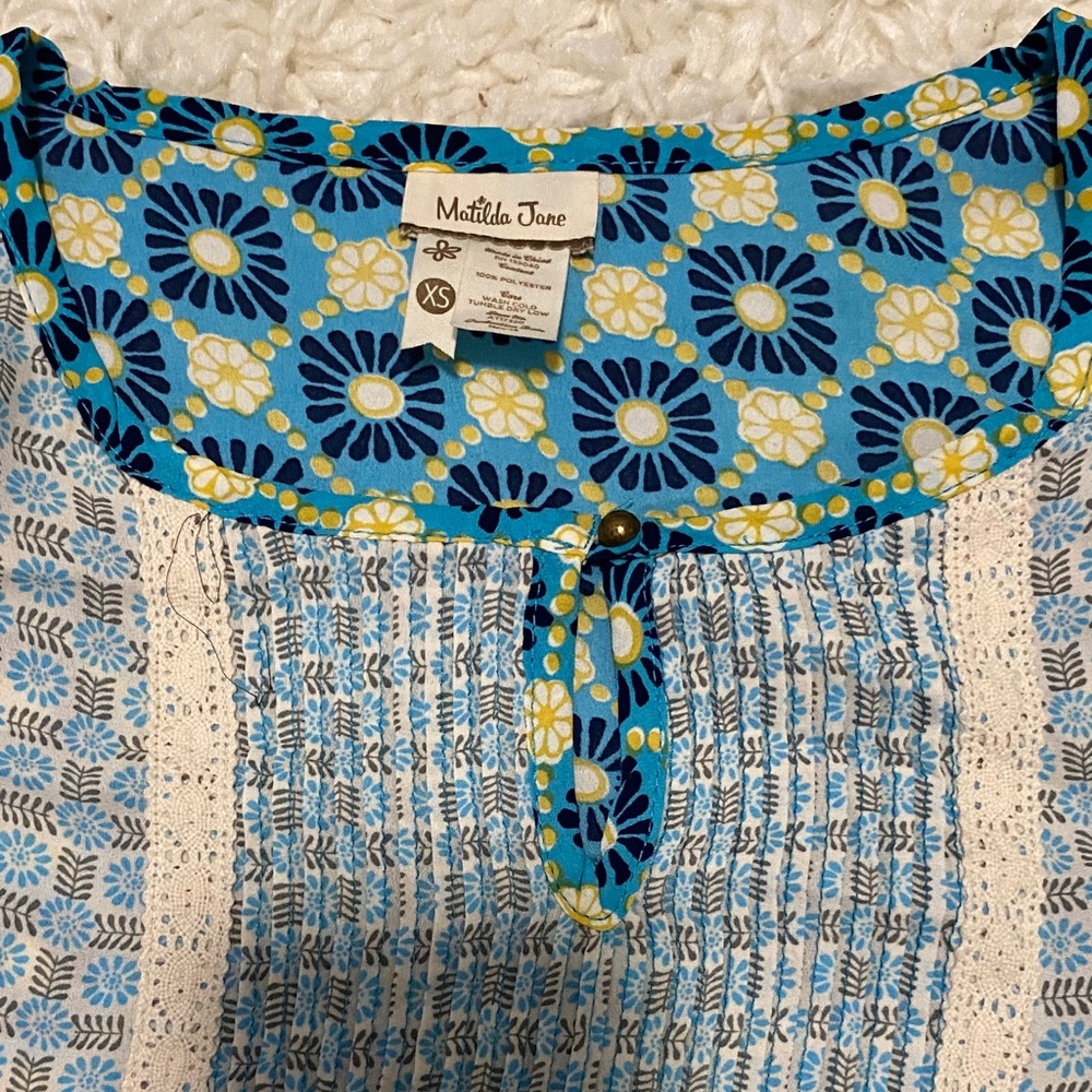 Matilda Jane women’s size XS blouse NWOT - Picture 10 of 16